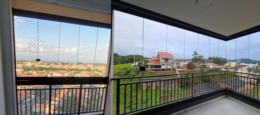 Projeto de fechamento em vidro